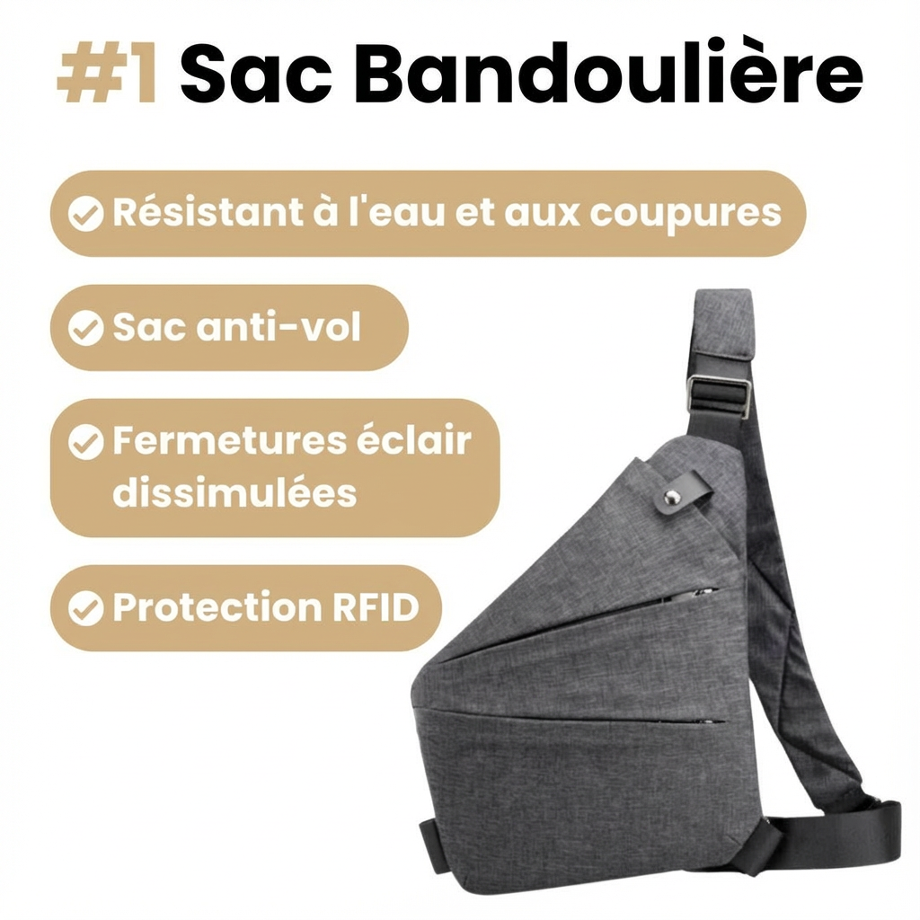 Sac à bandoulière NOMADE