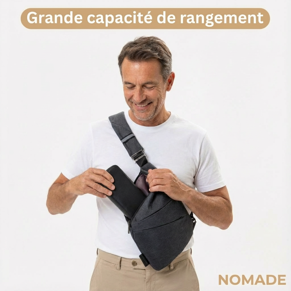 Sac à bandoulière NOMADE