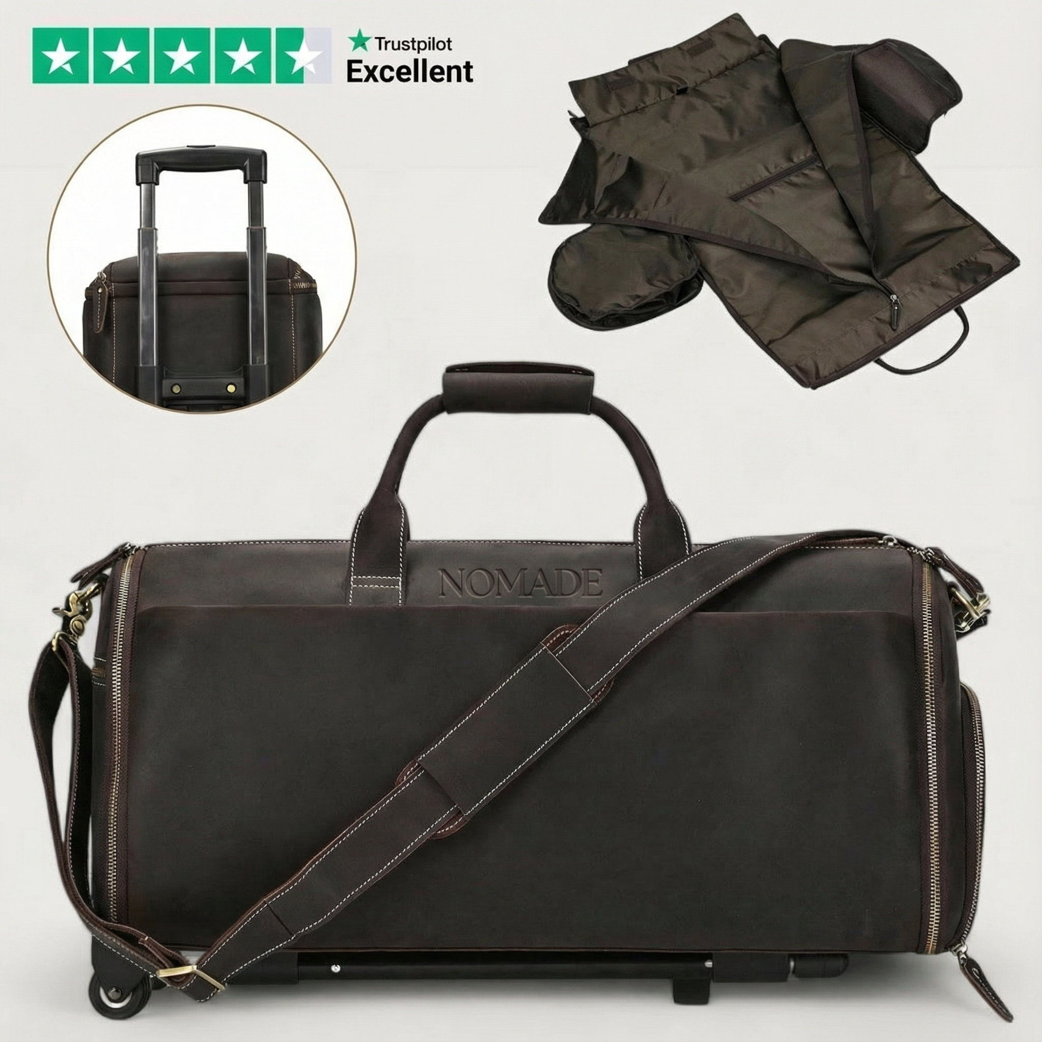 NOMADE - Valise Cuir