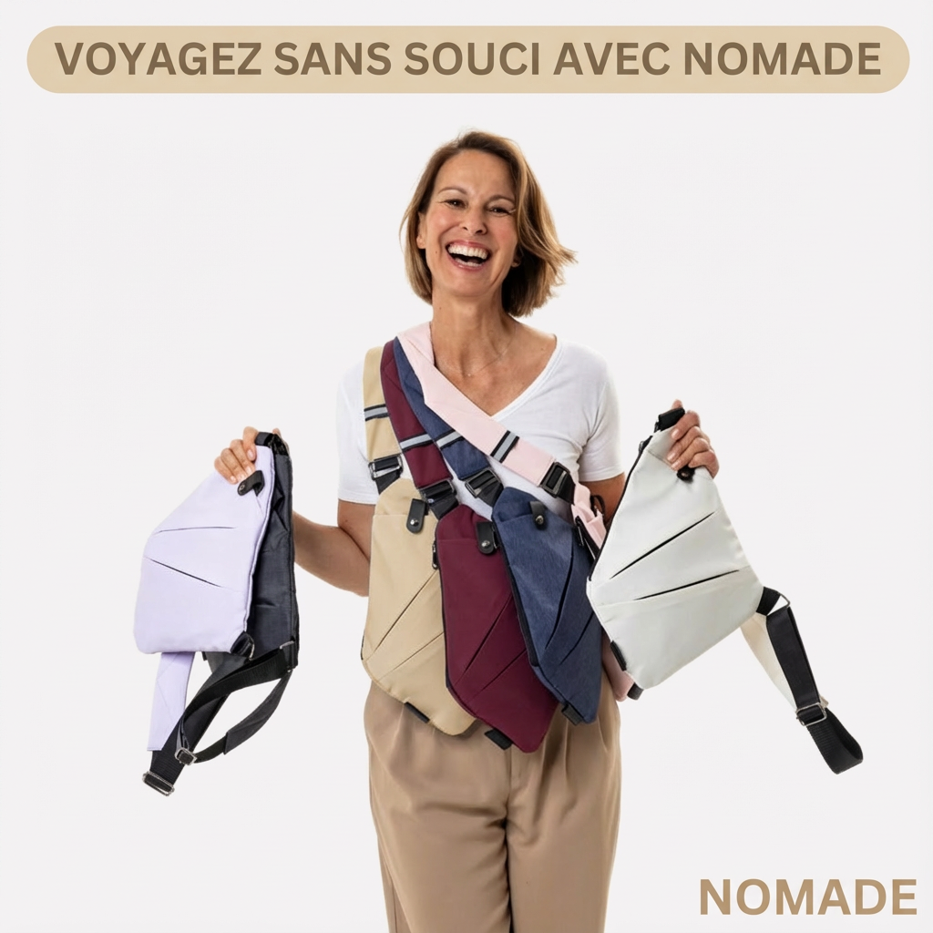 Sac à bandoulière NOMADE